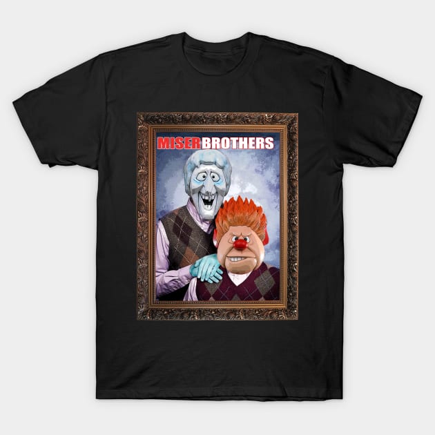 The Miser Brothers - Step Brothers T-Shirt by hauntedjack